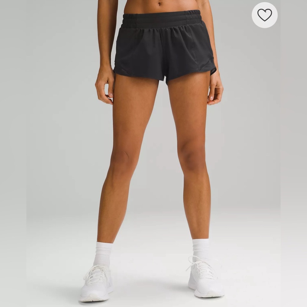 Lululemon Hotty Hot Low-Rise Lined Short 2.5"